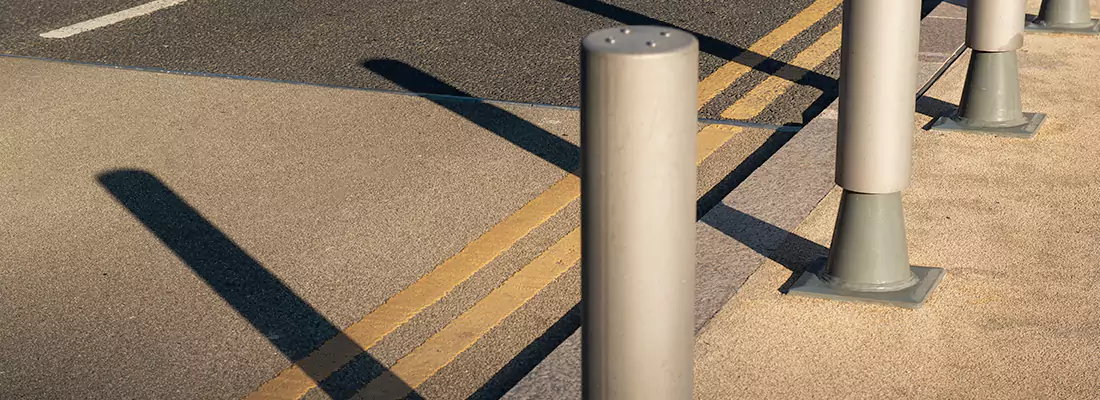 Custom Retractable Barrier Column Installations in The Villages, FL